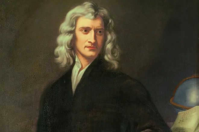 Isaac Newton as a young man