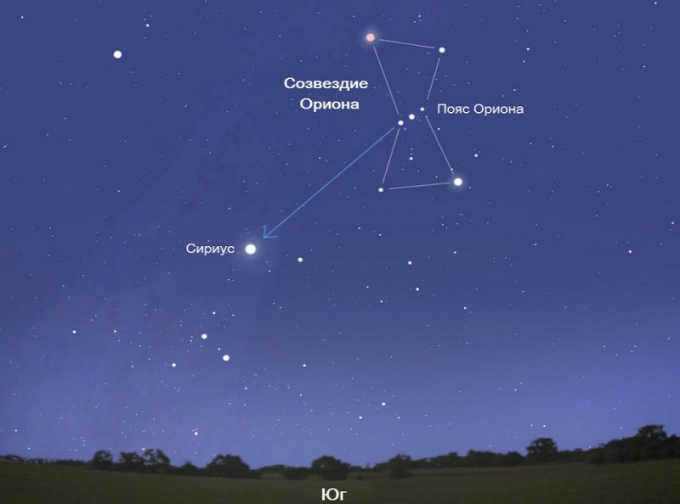 how to find sirius in the sky