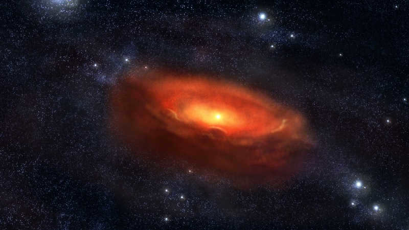 The birth of a star
