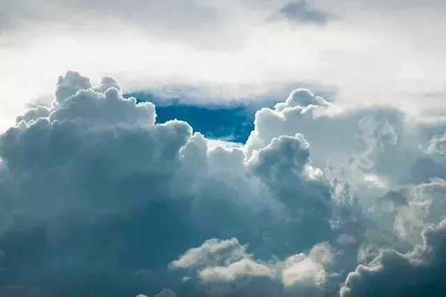Clouds are contained within the troposphere.