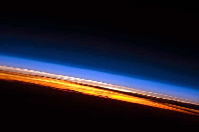 Layers of the atmospheric line