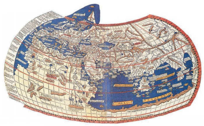 Ptolemy's map of the world