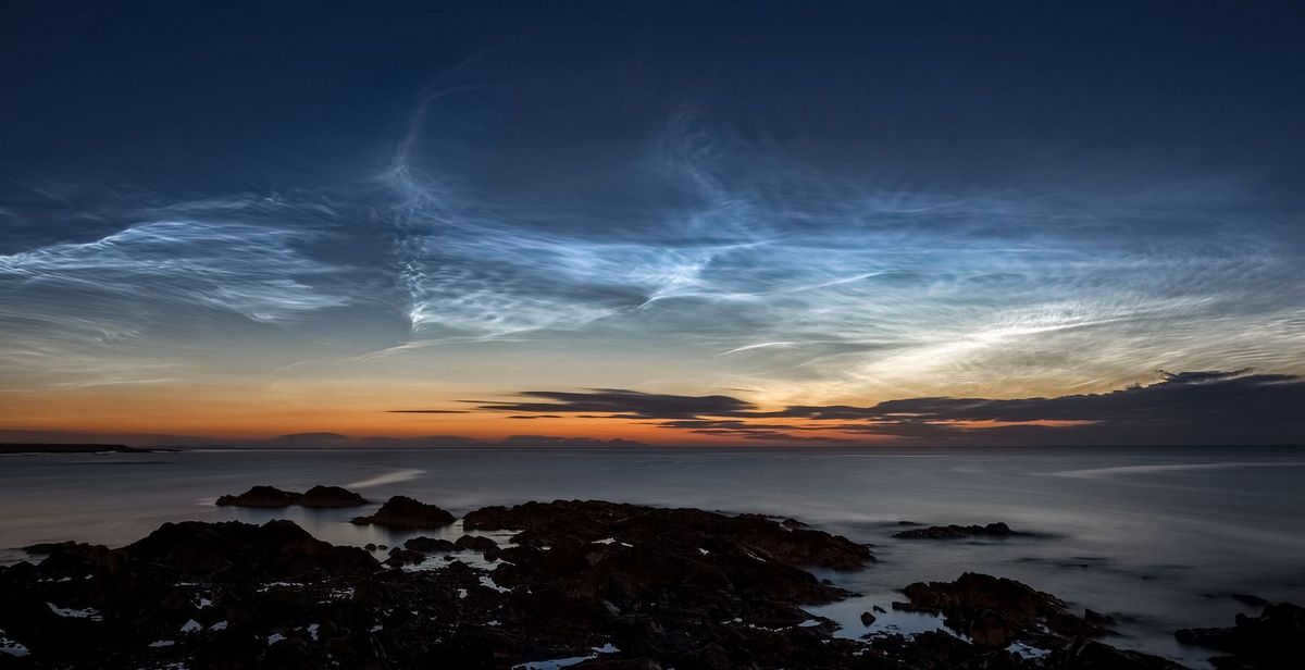 what silver clouds look like