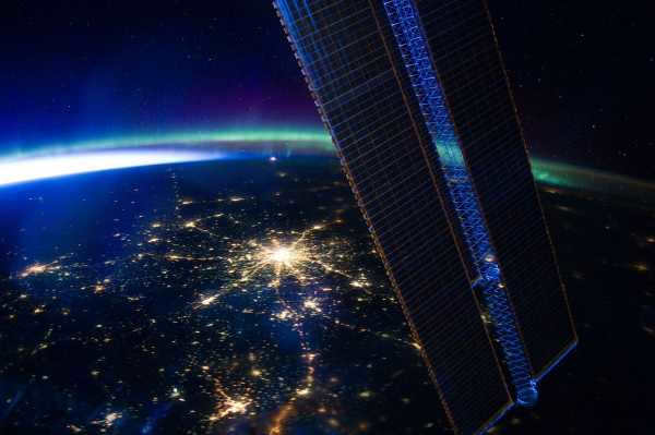 Moscow from orbit