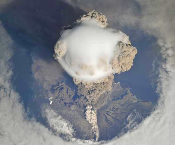 Volcanic eruption