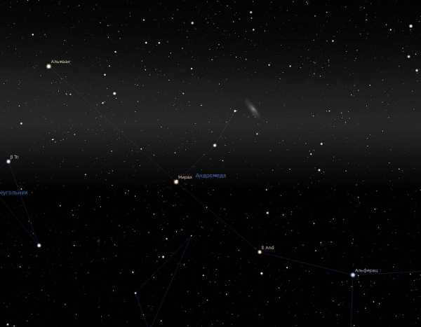 Screenshot from the planetarium.