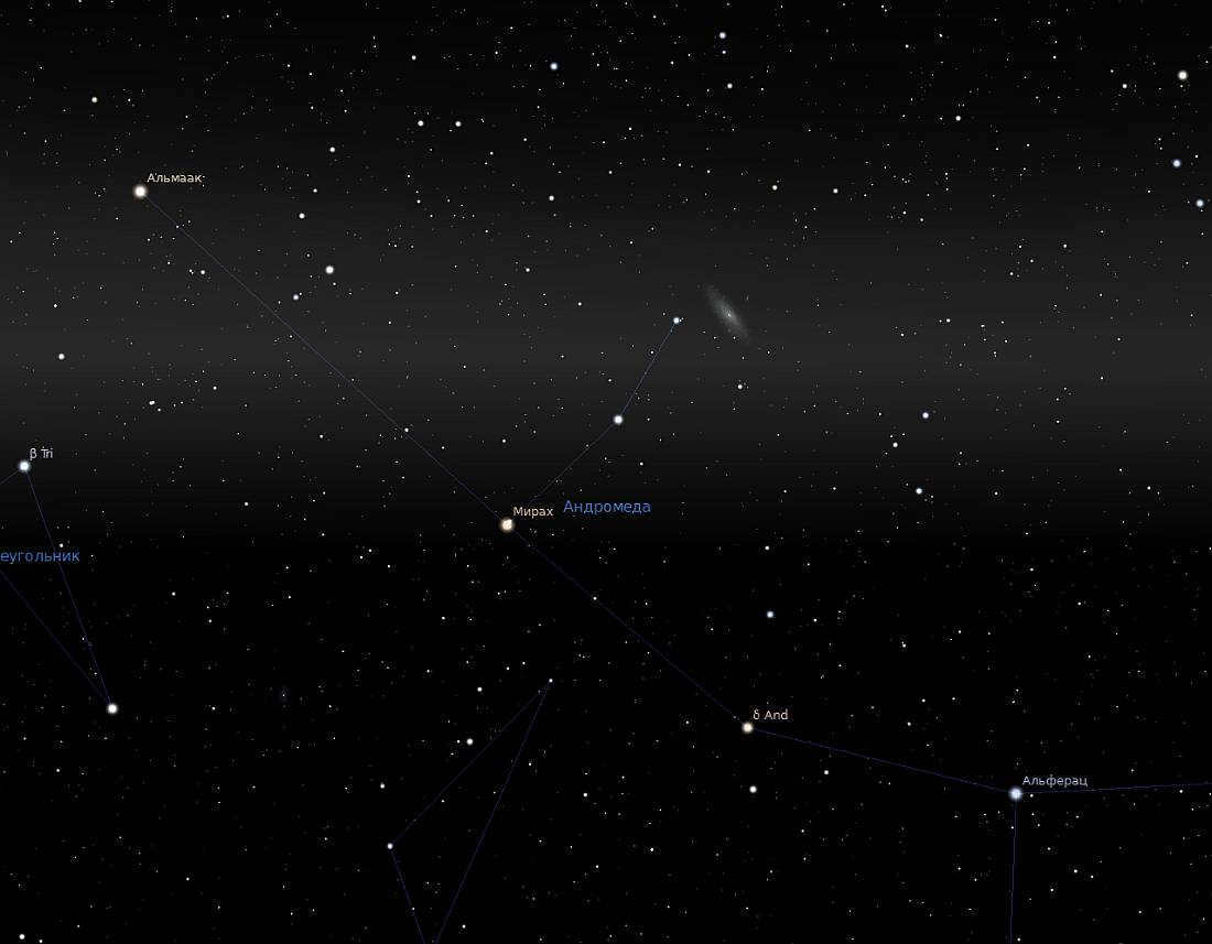 Screenshot from the planetarium