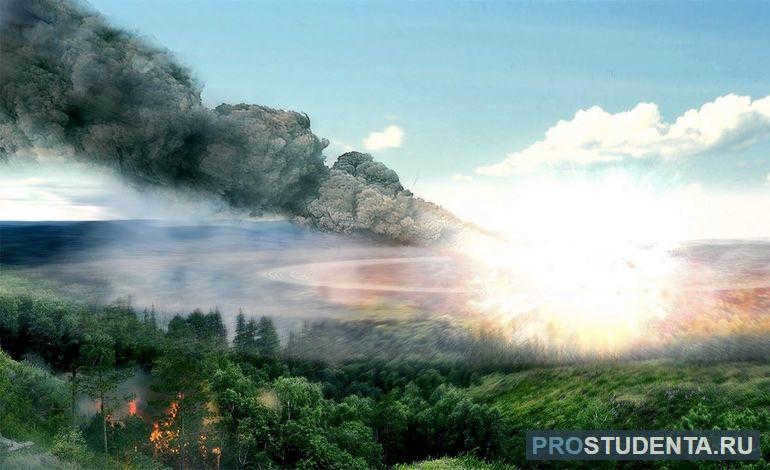 Tunguska meteorite 