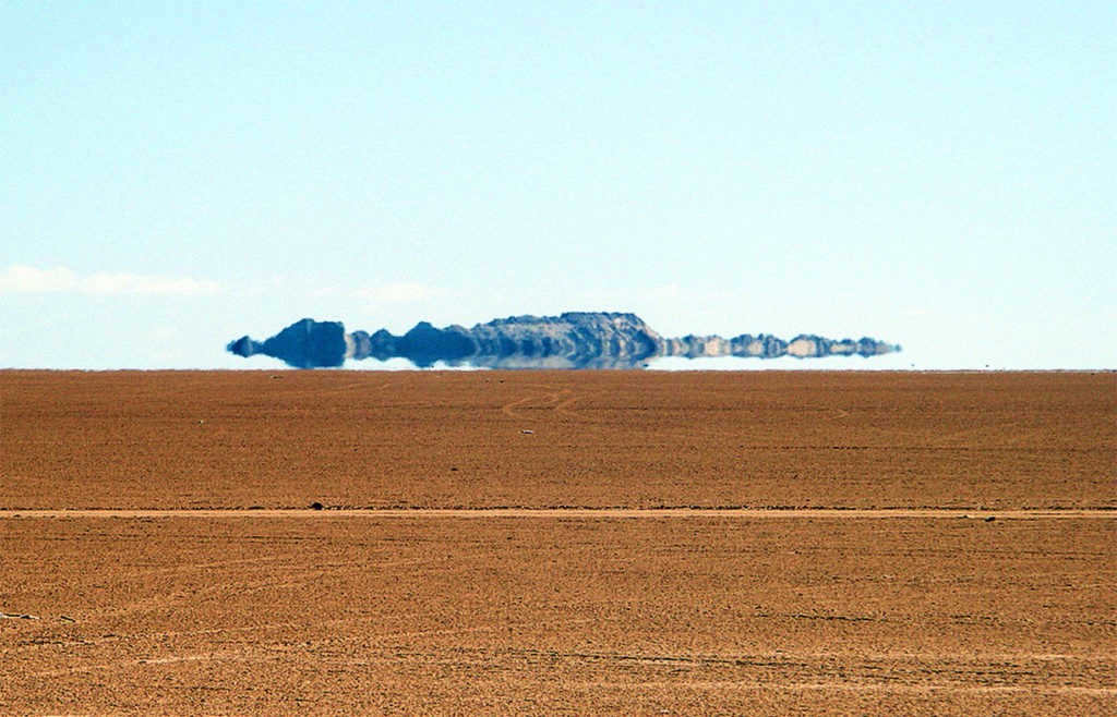 Mirage in the desert