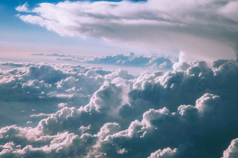 The atmosphere has a composition that makes it possible to live on Earth.