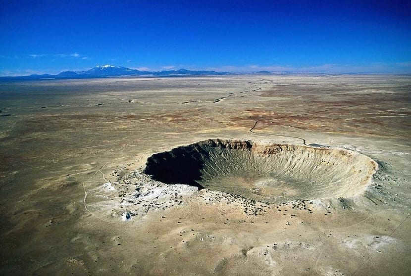The atmosphere protects us from meteorites.