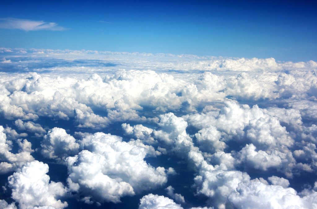Troposphere - area of cloud formation