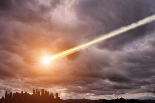 What is a bolide in space?