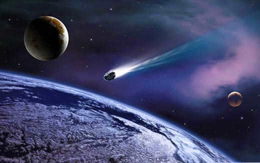 What is a bolide in space?