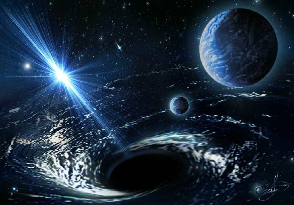 A black hole