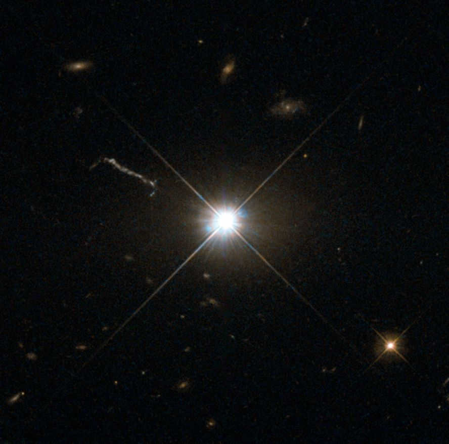 Quasar 3C 273 in the constellation Virgo