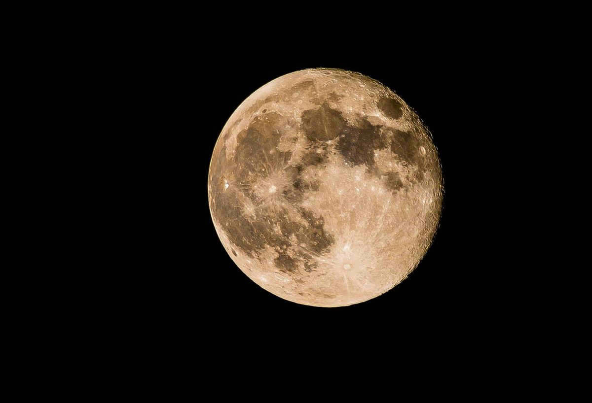 The moon