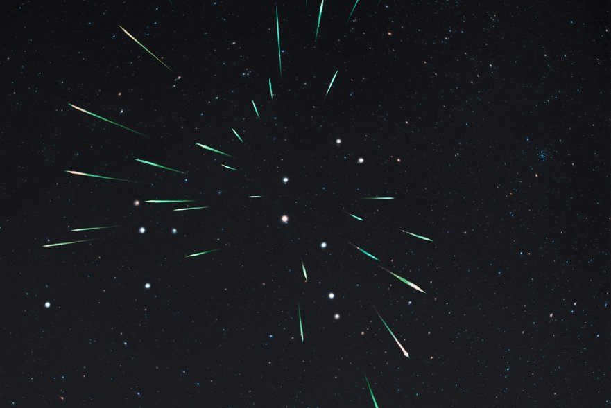 Leonids meteor stream