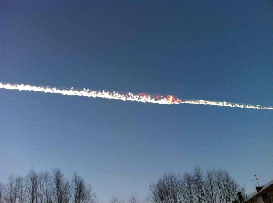 Bolide that exploded over Chelyabinsk on February 15, 2013