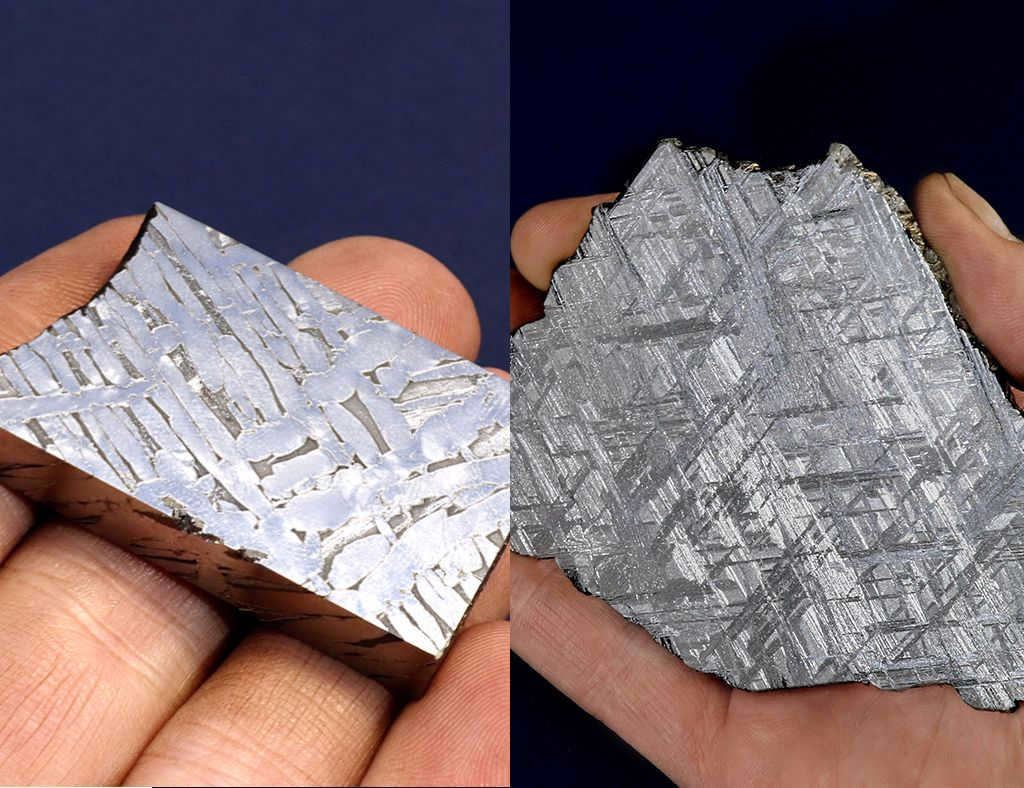 Widmannstätten structure of iron meteorites
