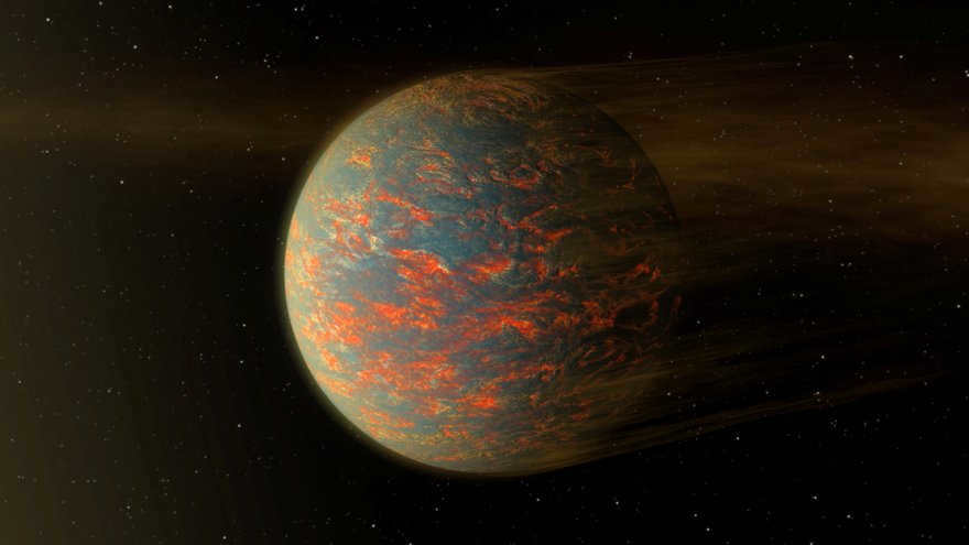 Artistic interpretation of Earth's future