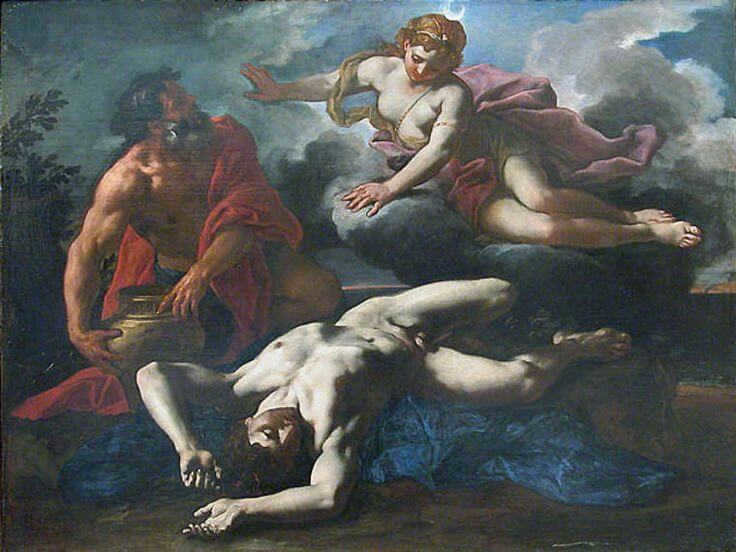 Daniel Seiter. The Death of Orion (1685).