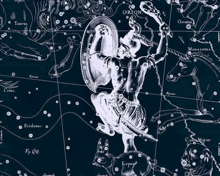 Orion has become one of the celestial constellations
