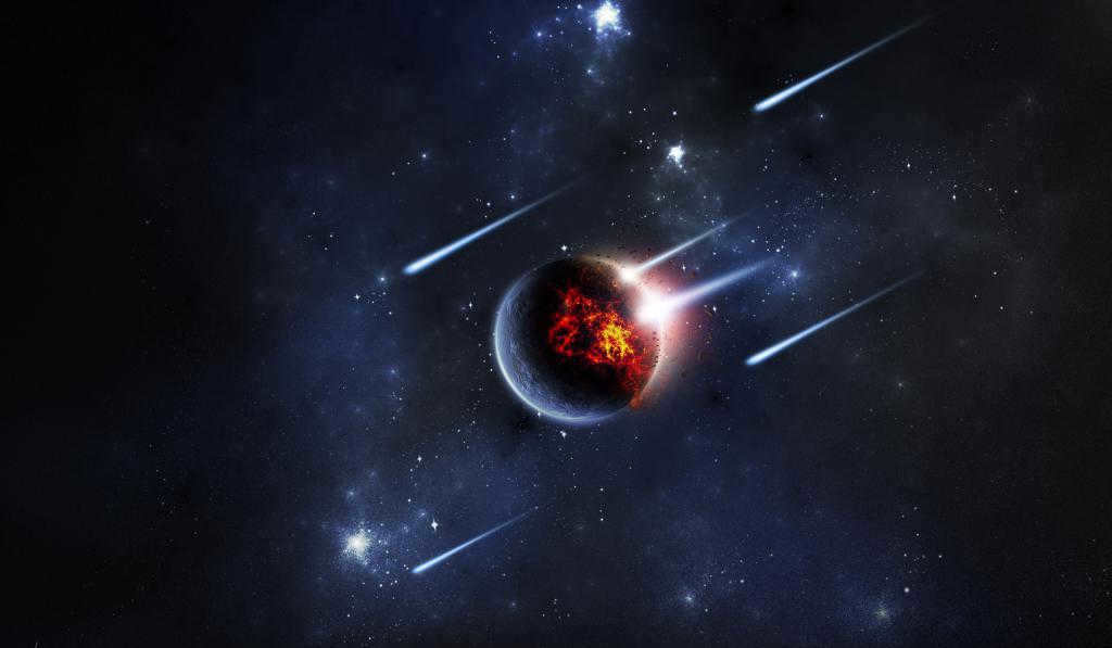 A dying planet