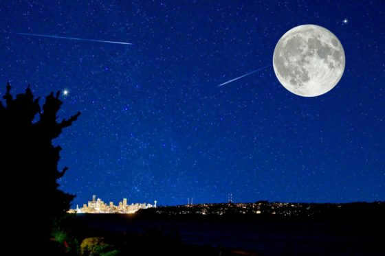 What are shooting stars and why do they fall?