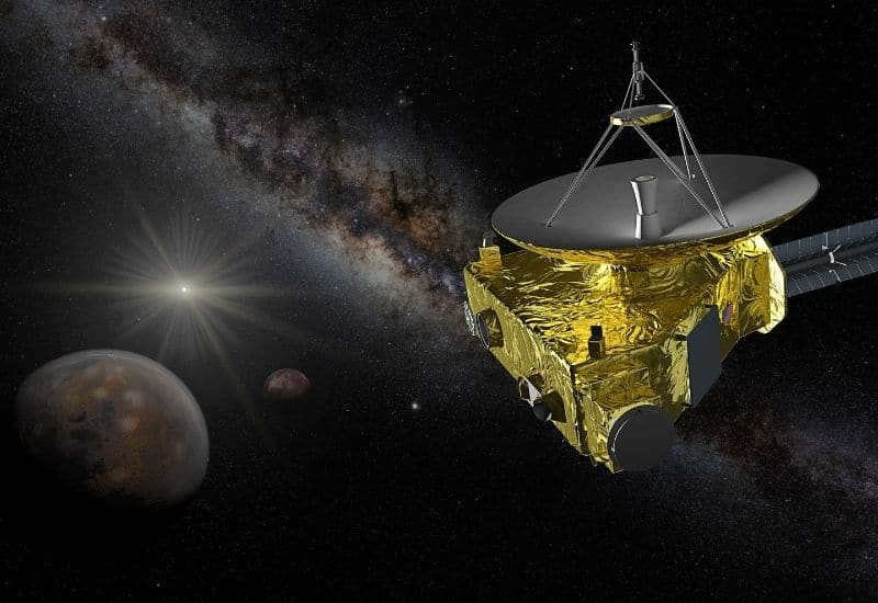 Interplanetary Station in Space