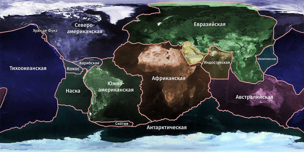 Earth's lithospheric plates