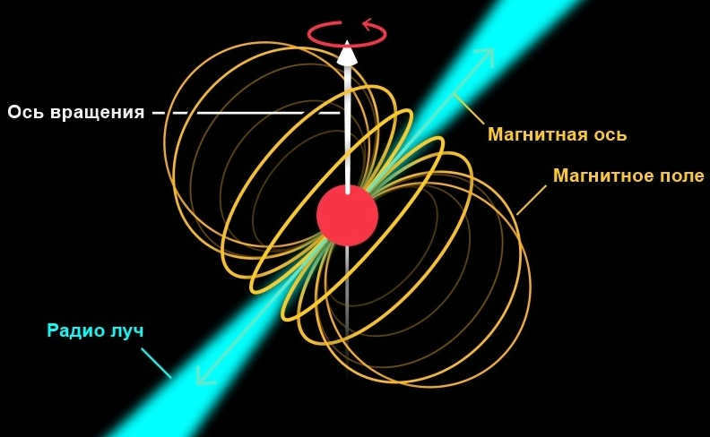 Pulsars are rotating neutron stars