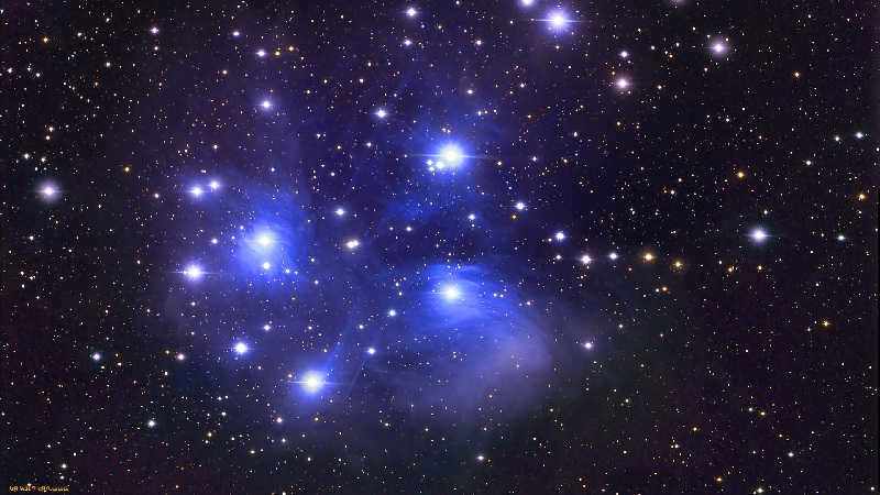 Stars in space