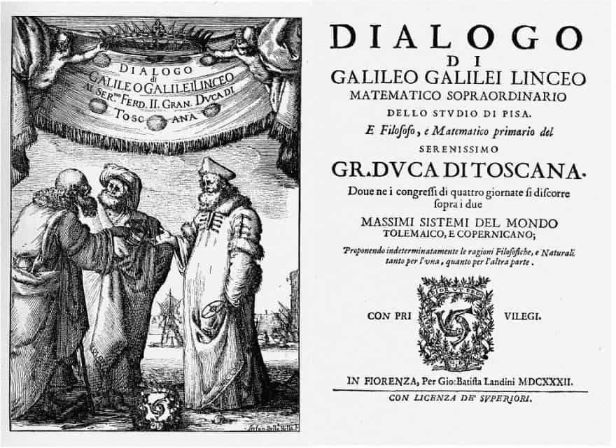 Title page of the Dialogue (1632)