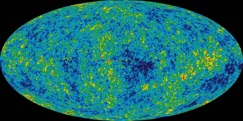 Map of relic radiation from the Plank satellite