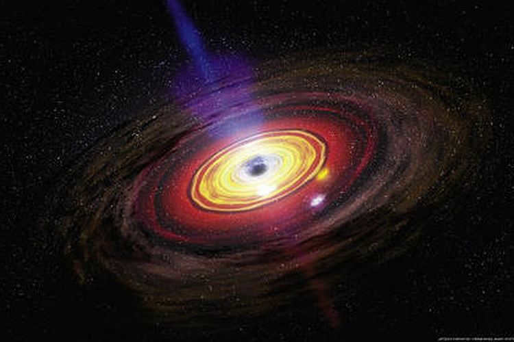 Absorption of matter by a black hole