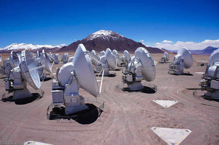 The central part of the ALMA setup ("Trinity Variant" No. 8, 2019)