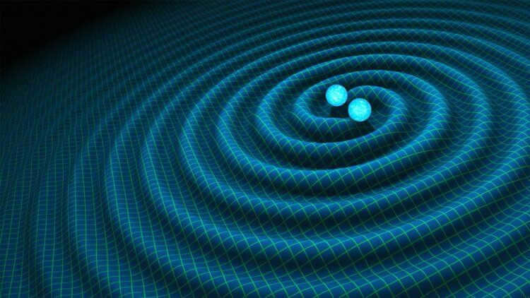 Black holes and computer models. The collision of such massive objects as neutron stars and black holes generates gravitational waves that shake space-time. Photo.