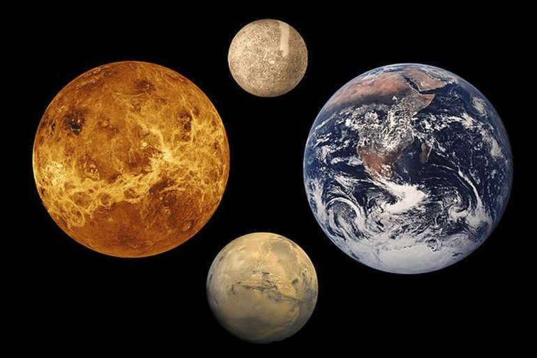 Earth group of planets