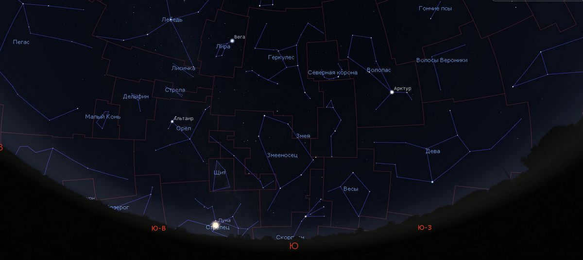 Constellations in June