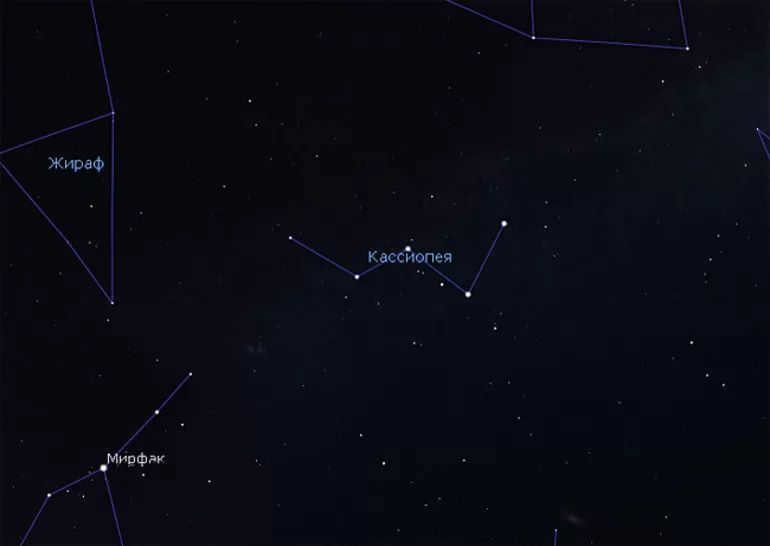 Cassiopeia constellation legend