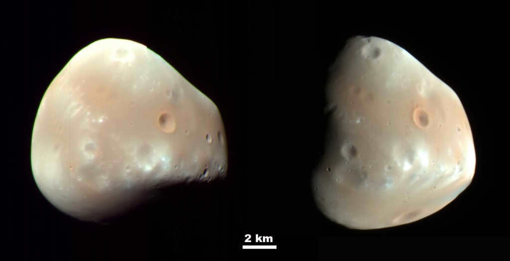 High resolution image of the satellite