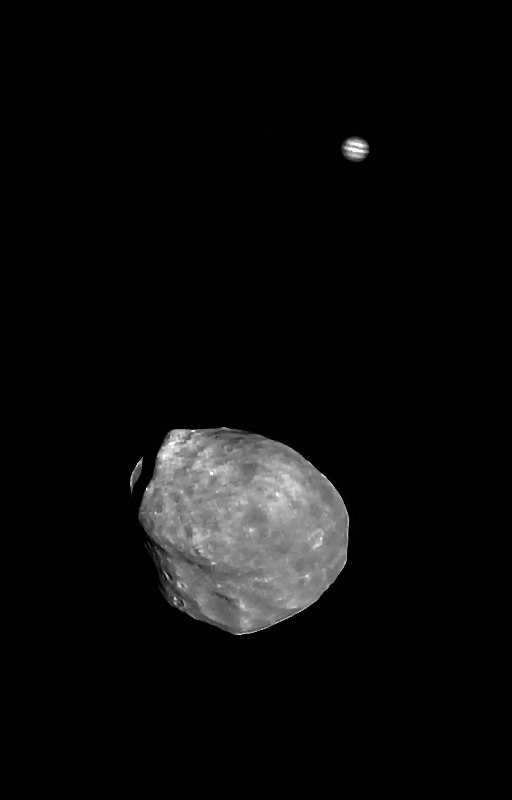 Phobos and Jupiter