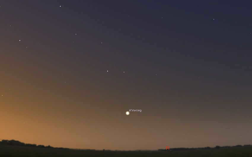 Jupiter in the summer of 2023