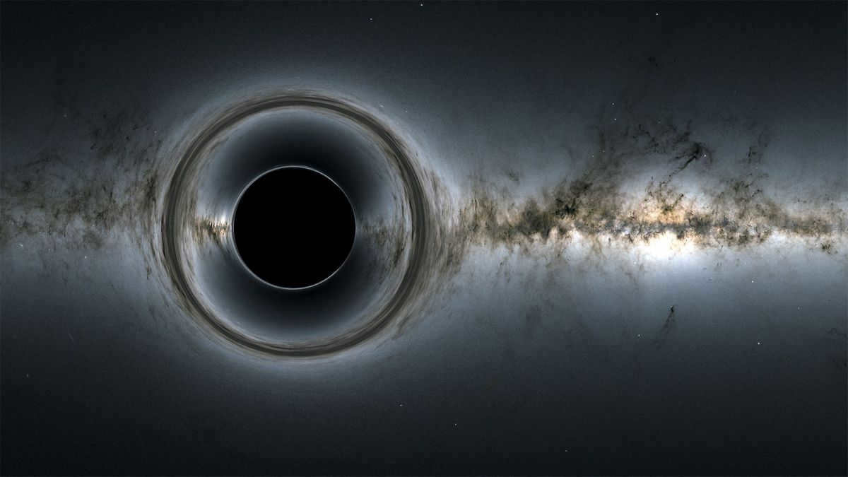 Visualization of a black hole