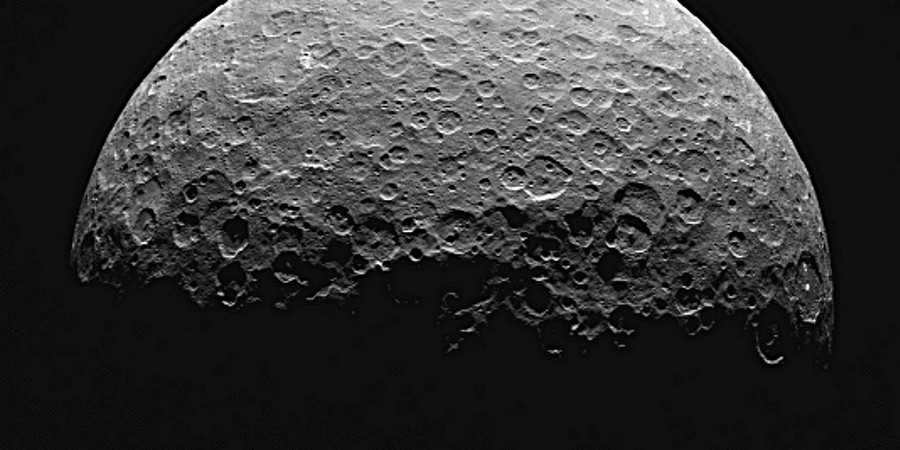Terrain and atmosphere of Ceres