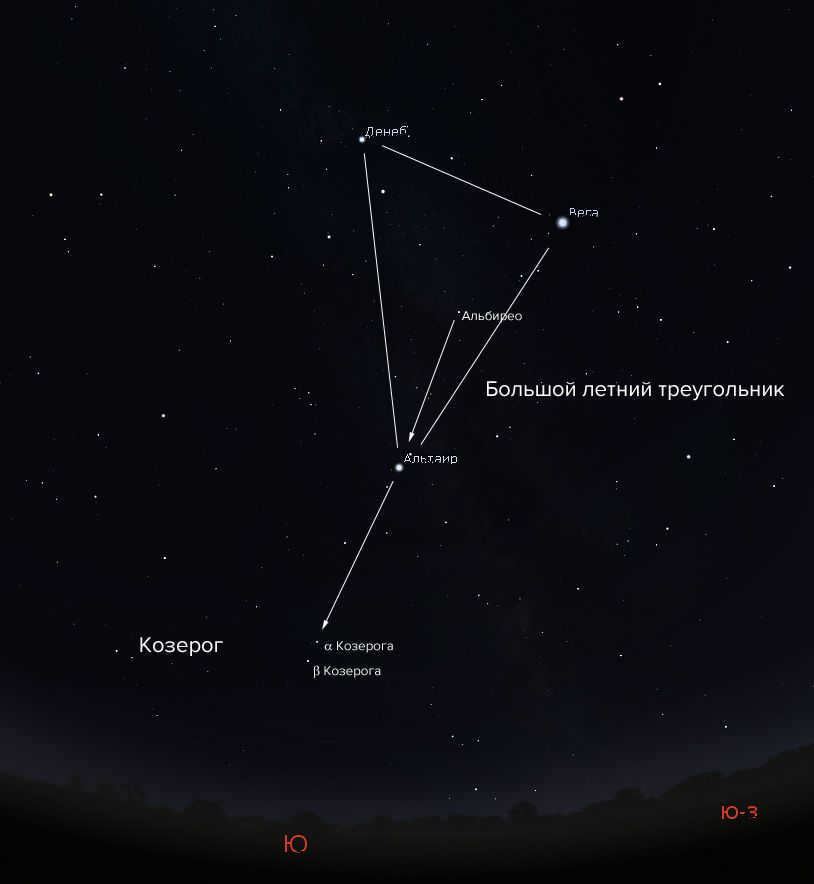 How to find the constellation Capricorn in the sky