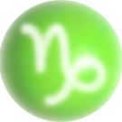 The zodiac sign Capricorn. Symbol.
