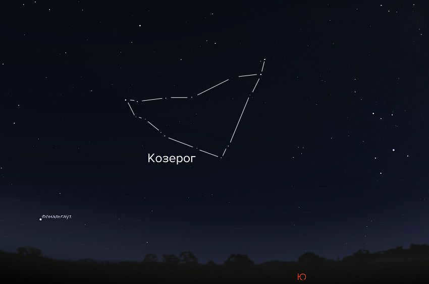 Capricorn constellation