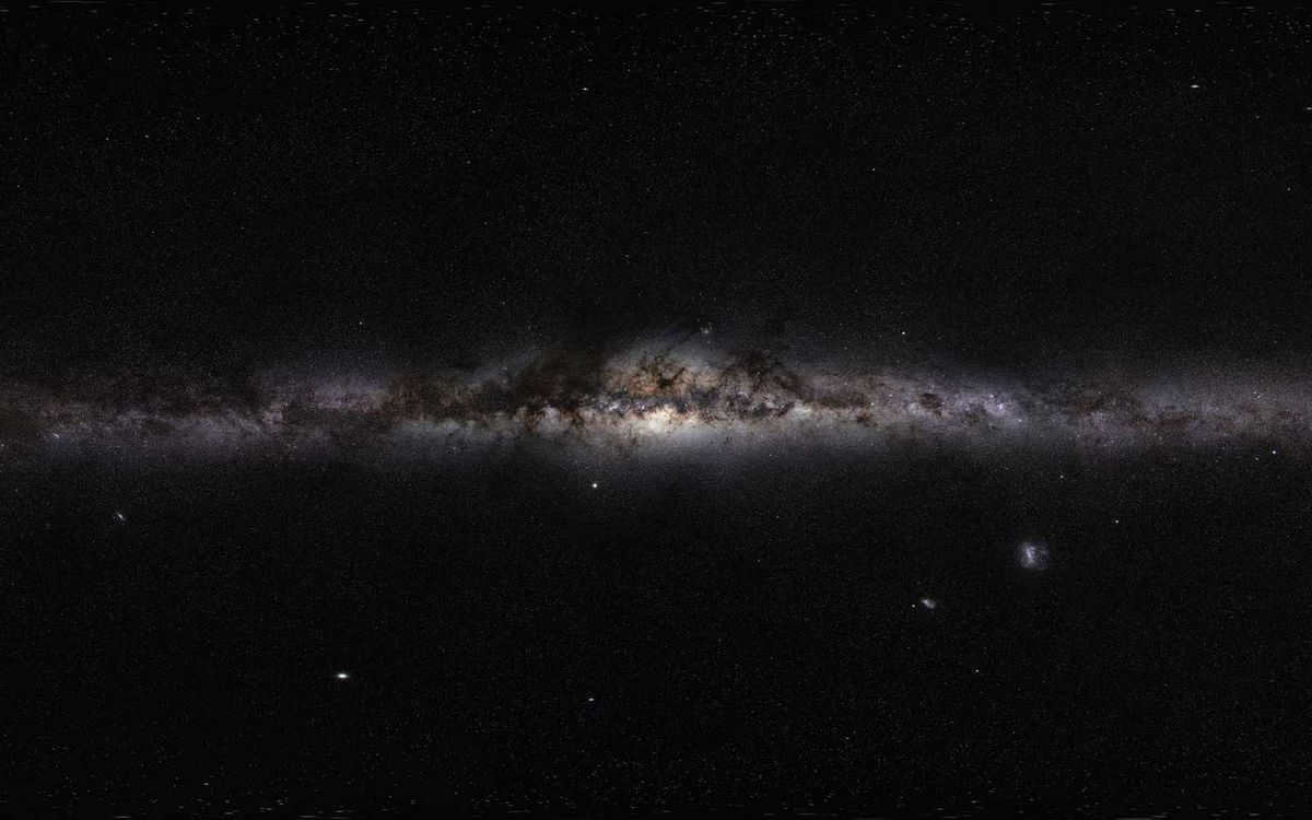 A panorama of the Milky Way